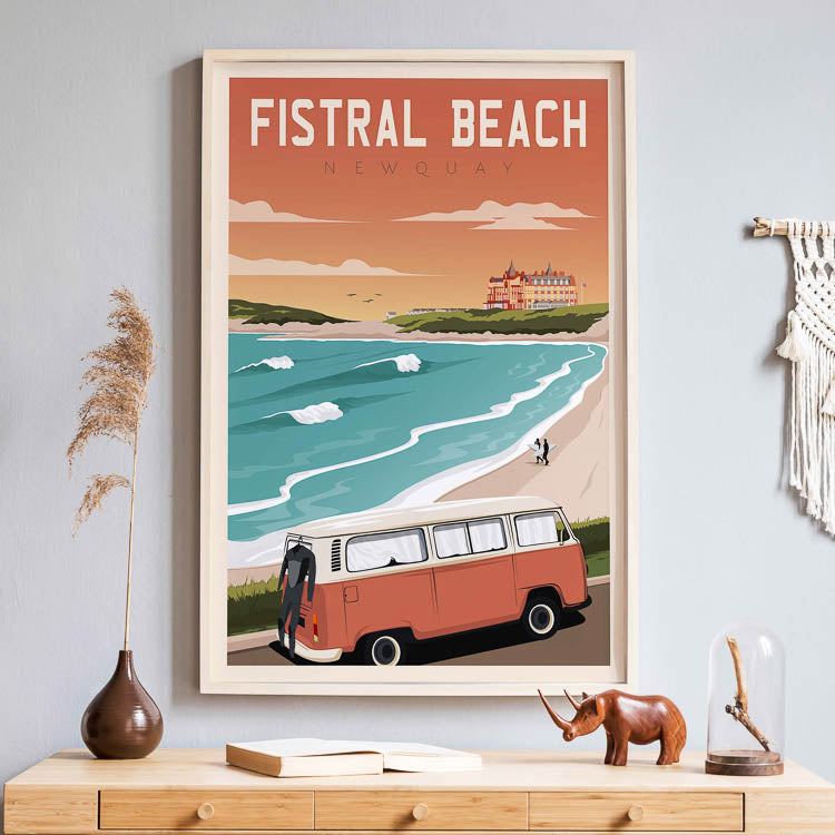 vintage uk travel posters, vintage travel posters cornwall