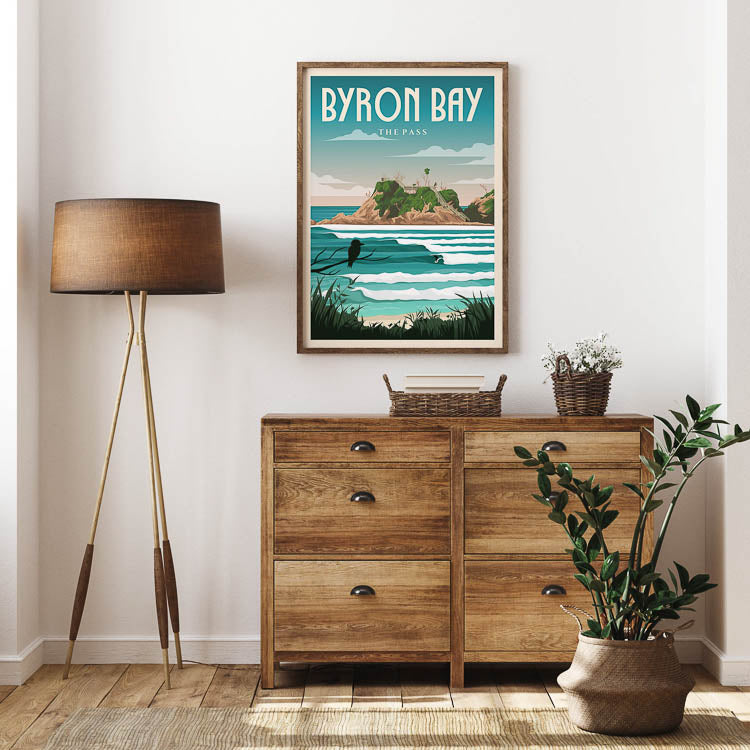 byron bay coastal wall art australia, byron bay prints